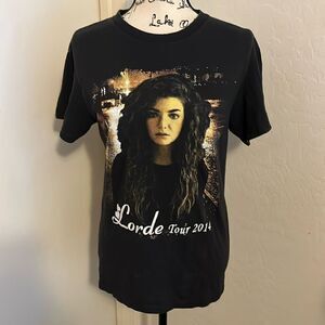 Lorde Music Black Tour 2014 Pullover Graphic Casual Concert Festival